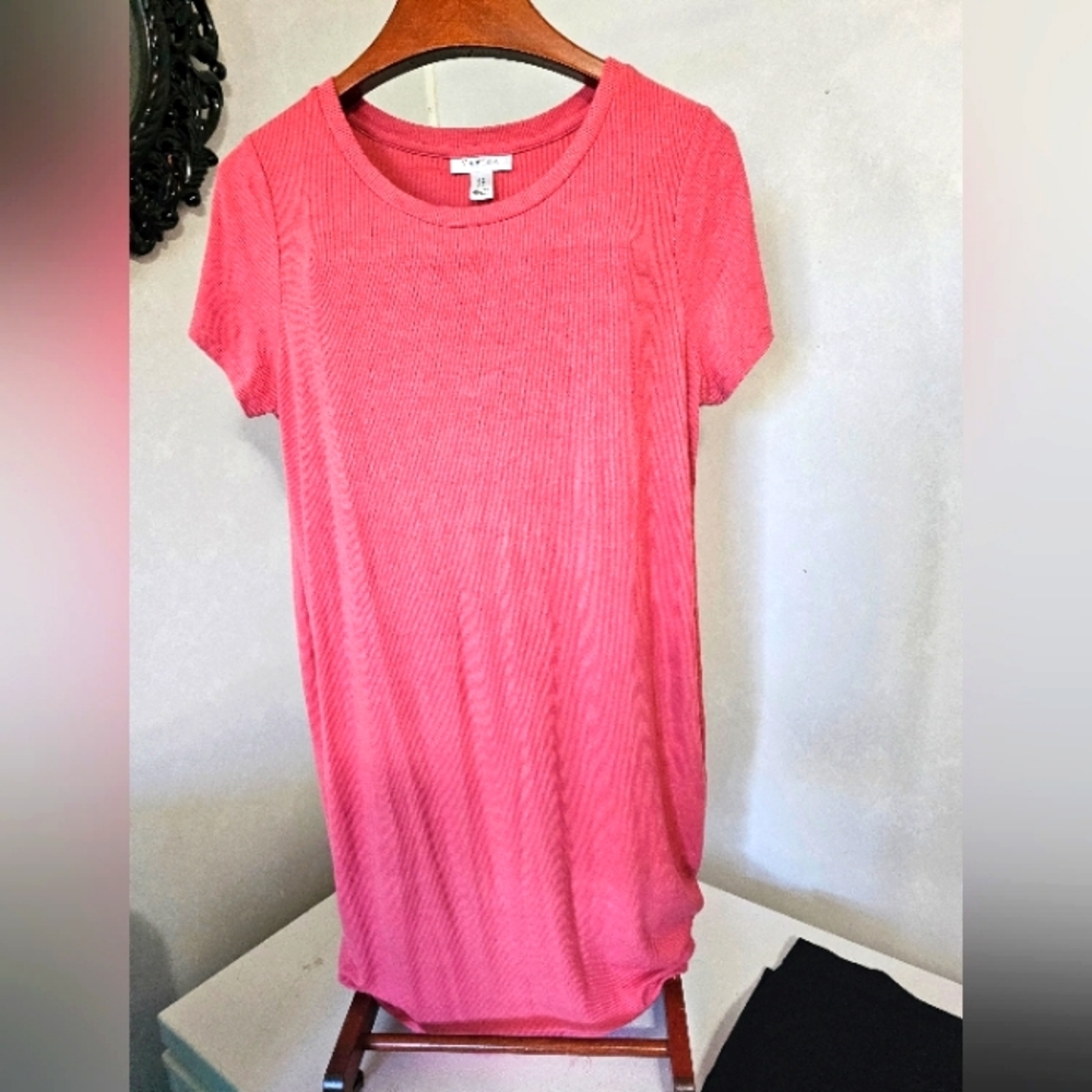 Maternity Ribbed TShirt Dress